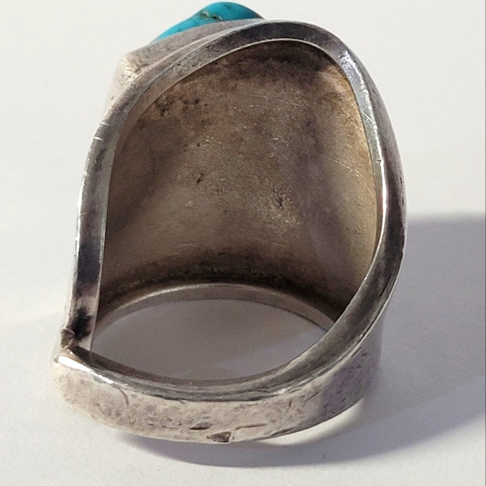 Silver Turquoise Ring - Picture 4 of 7